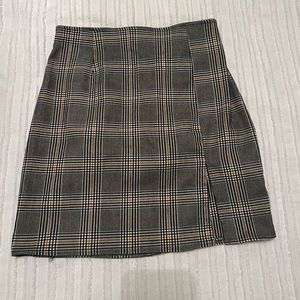 Windsor plaid skirt